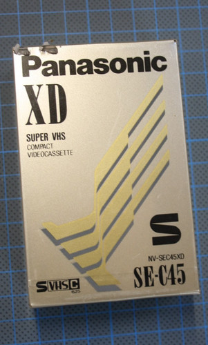 Panasonic c45 svhsc c - xd, svhsc-c
